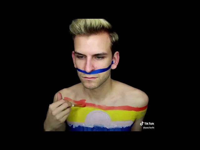 makeup and body paint compilation -tiktok
